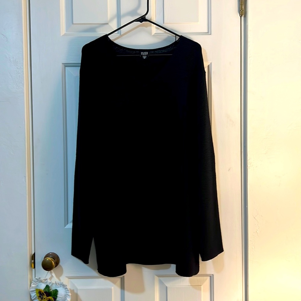 Eileen Fisher Italian Wool Yarn Sweater 3X